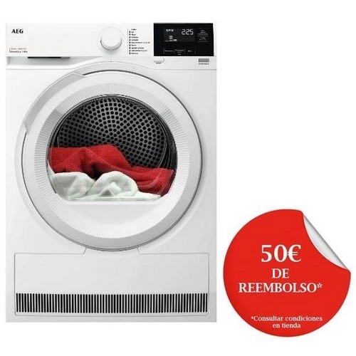 SECADORA AEG TR718EAOB 8KG